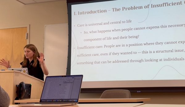 Jade Ellis defends MA thesis